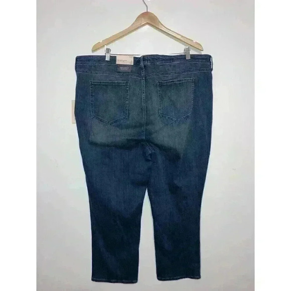 Nydj Sheri Slim Ankle Jean Women's Blue Plus Size 24W - Picture 5 of 11